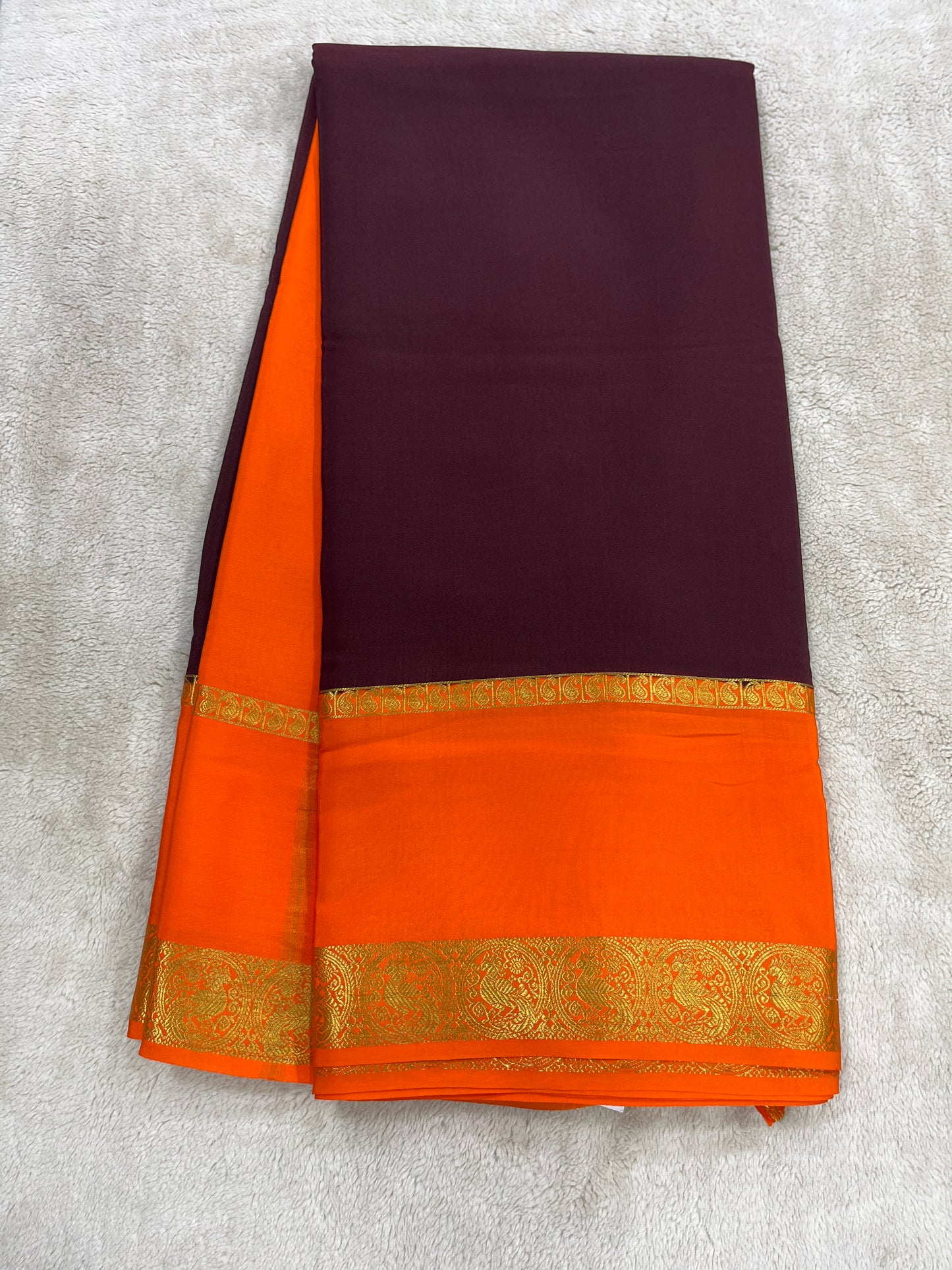 Sliver Based Zari Pure Mysore Silk Saree