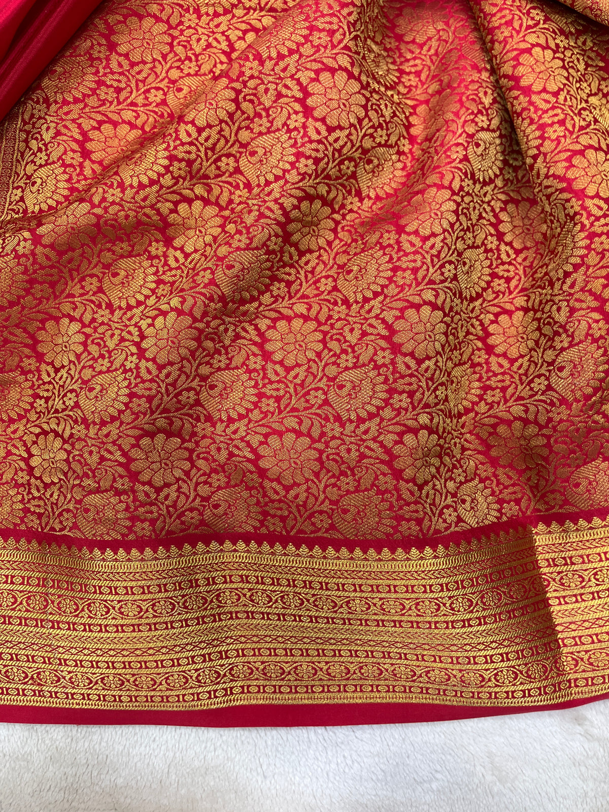 Pure crepe Mysore silk-Damini Heavy(131036411)
