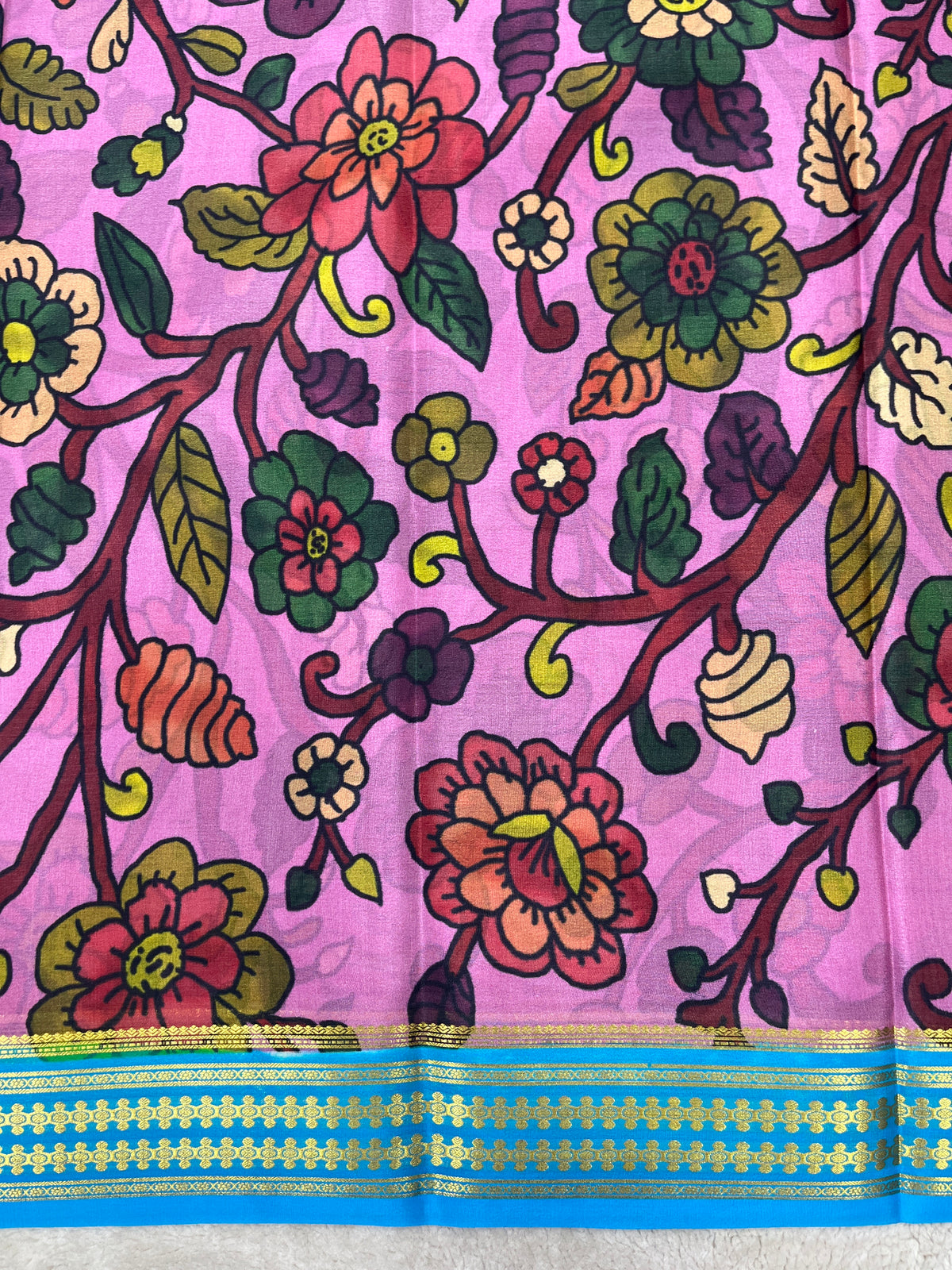 Pure crepe Mysore silk saree 26386623(70gsm)