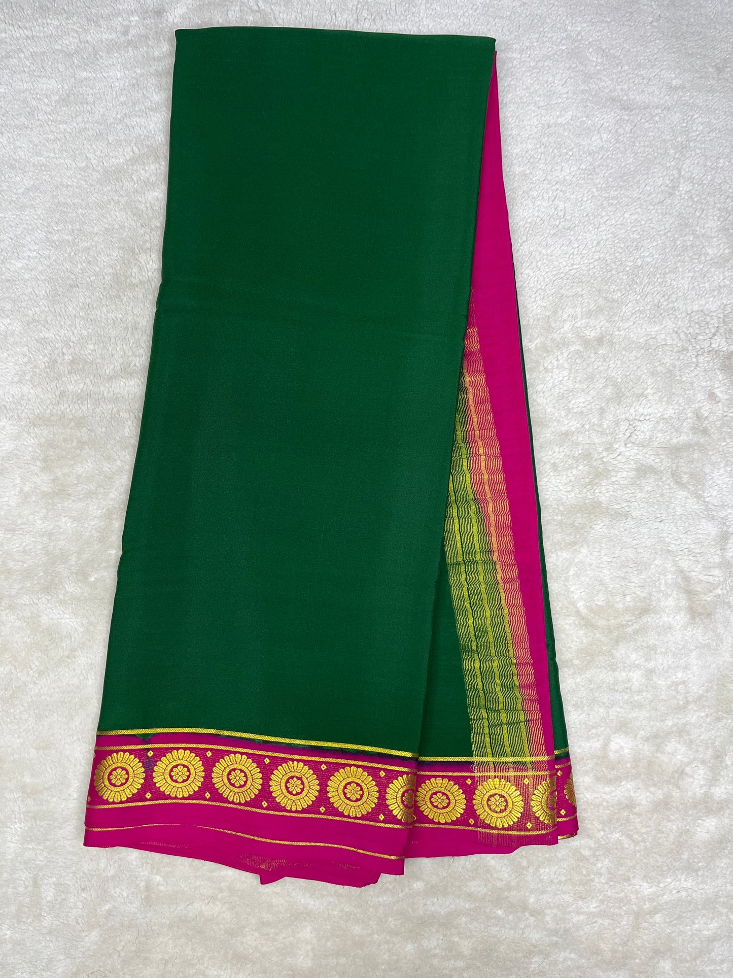 Pure Mysore crepe saree-120 GSM(1104001)