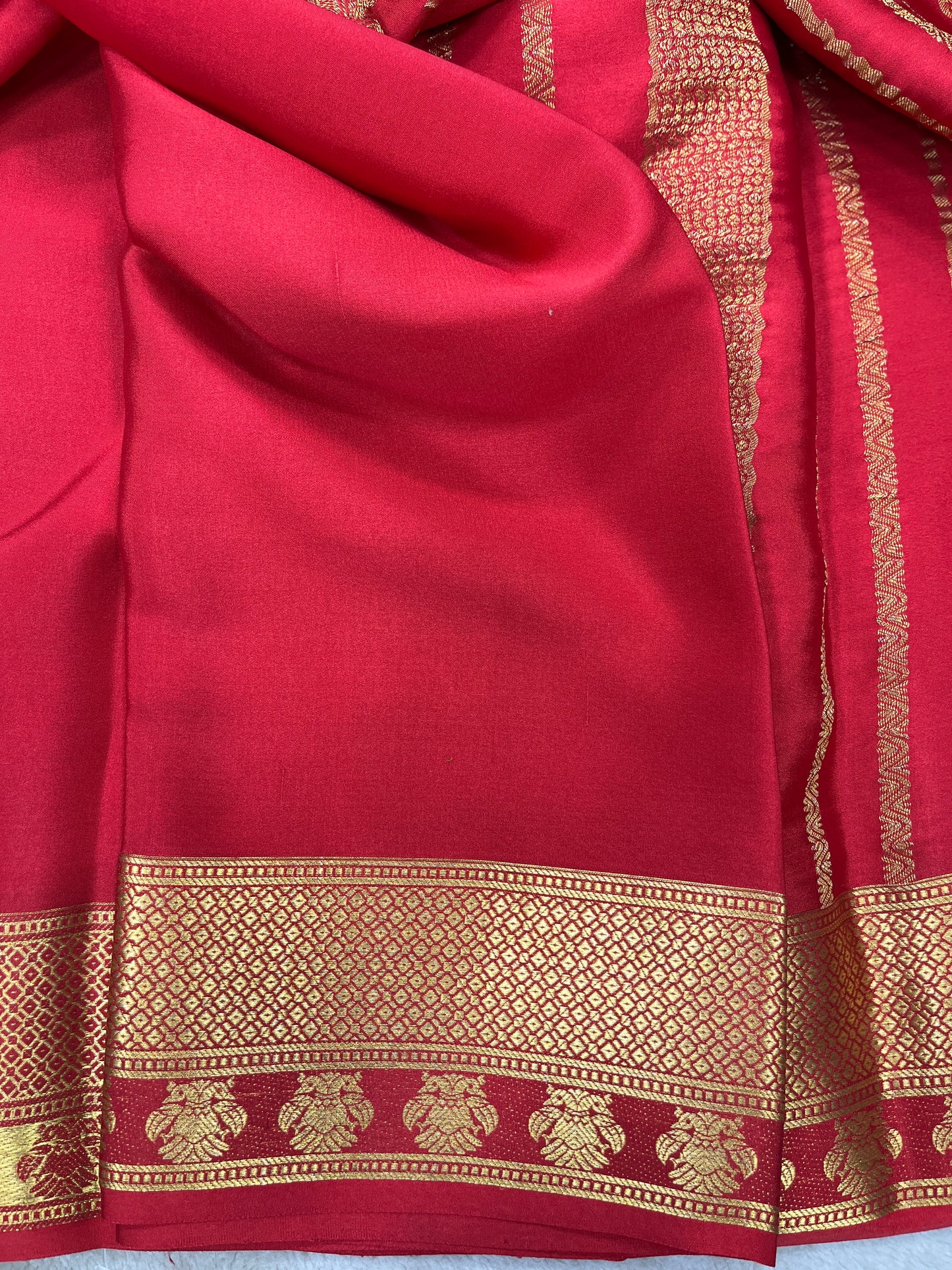 Pure Mysore silk saree-Butta (259871)