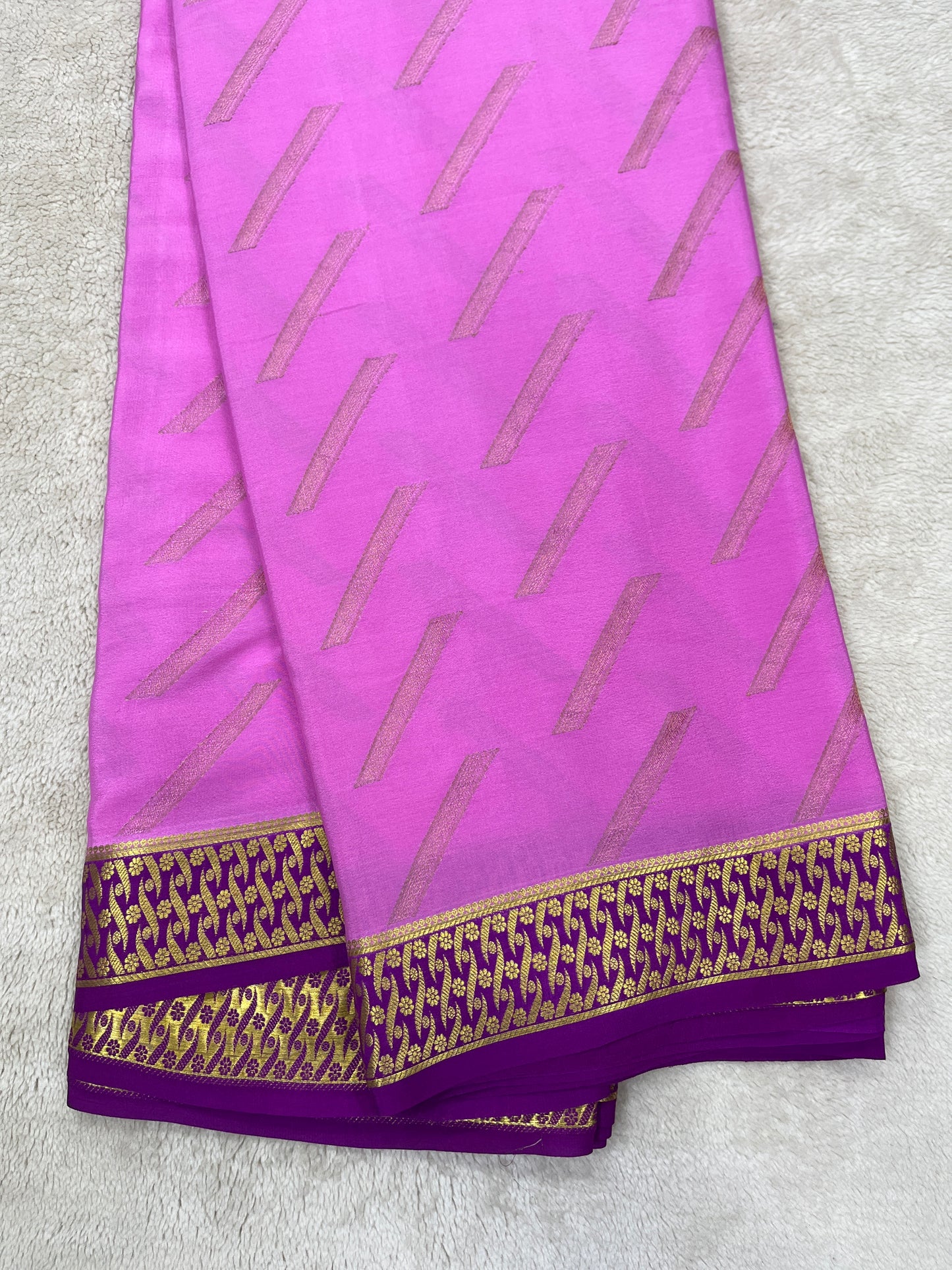 Pure crepe Mysore silk- Butta(16271504)