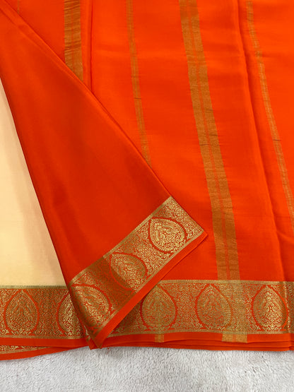 Sliver Based Zari Pure Mysore Silk Saree