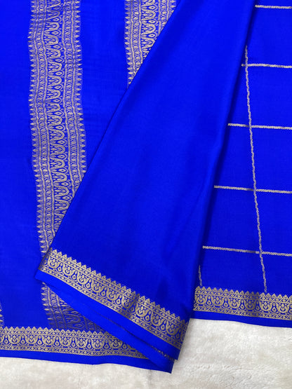 Pure crepe Mysore silk saree 13105584