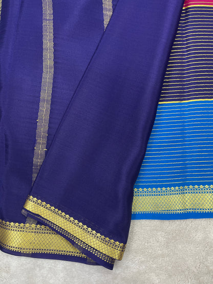 Pure crepe Mysore silk saree 26386509 (70gsm)