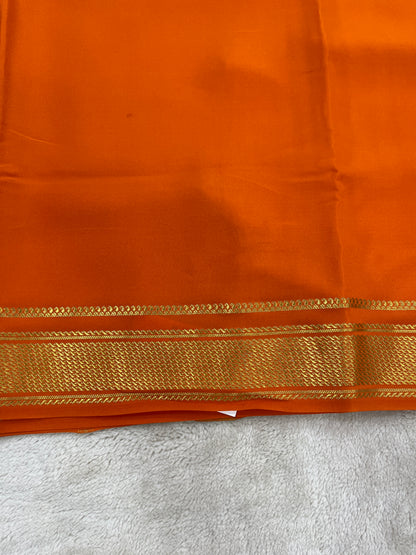 Sliver Based zari Pure Mysore Silk Saree