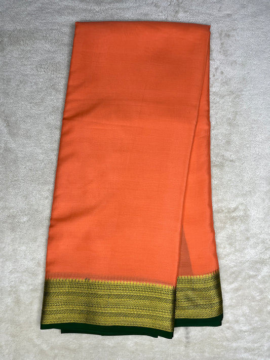 Pure Mysore crepe saree-120 GSM