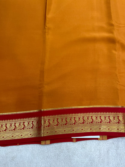 Sliver Based Zari Pure Mysore Silk Saree