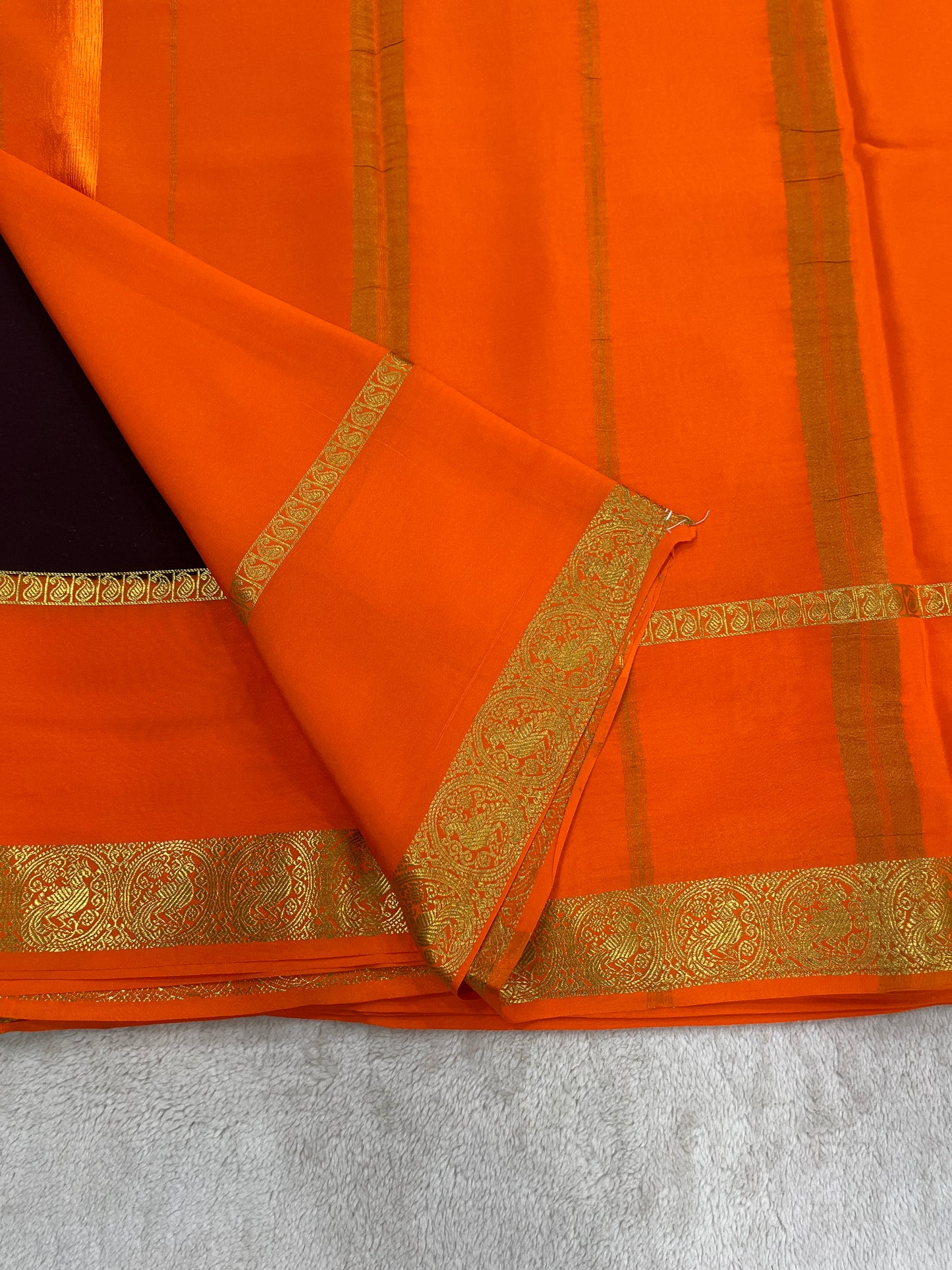 Sliver Based Zari Pure Mysore Silk Saree