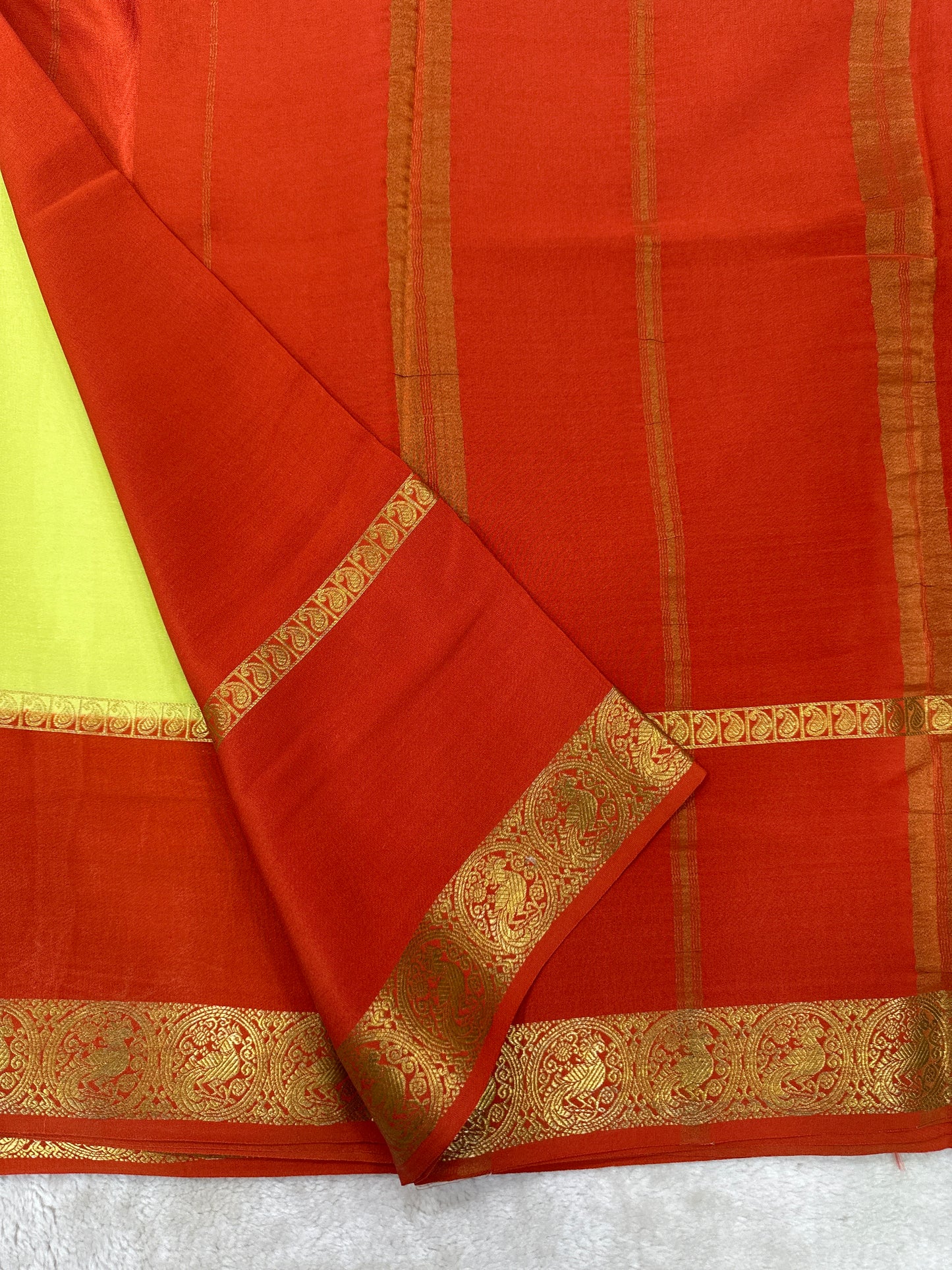 Sliver Based Zari Pure Mysore Silk Saree