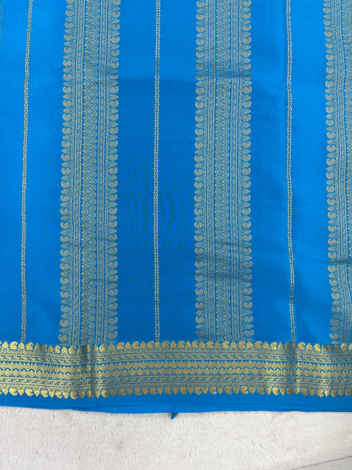 Pure Mysore Silk-Big Checks- 120GSM (1462531)