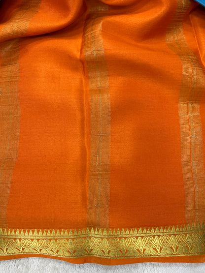 Pure crepe Mysore silk-Piping Contrast(1103601)