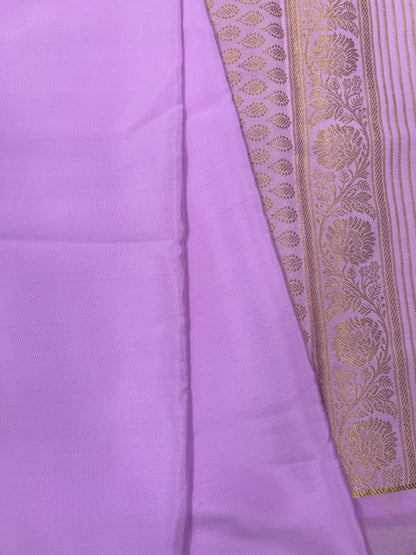 Pure  Mysore silk saree 1463631(150 GSM)