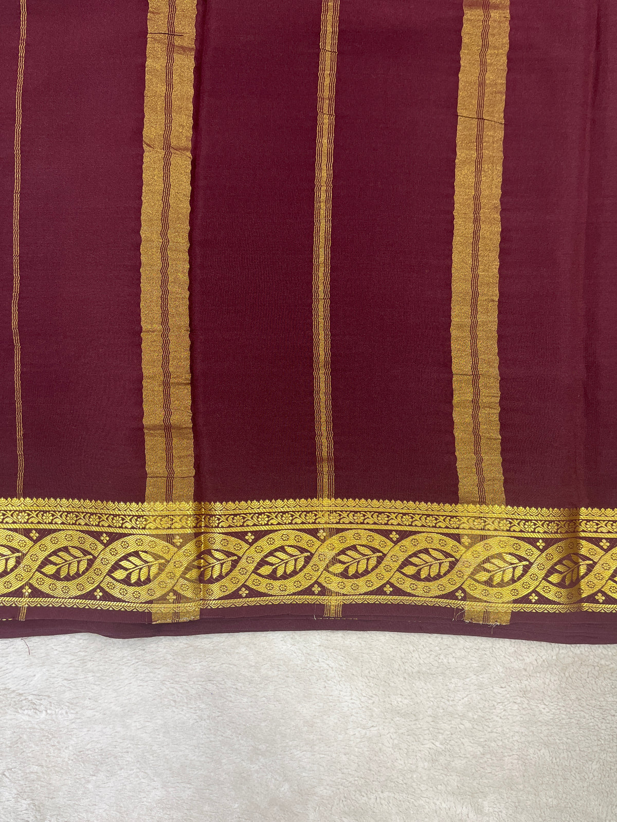 Pure Mysore Silk Saree-(145272)