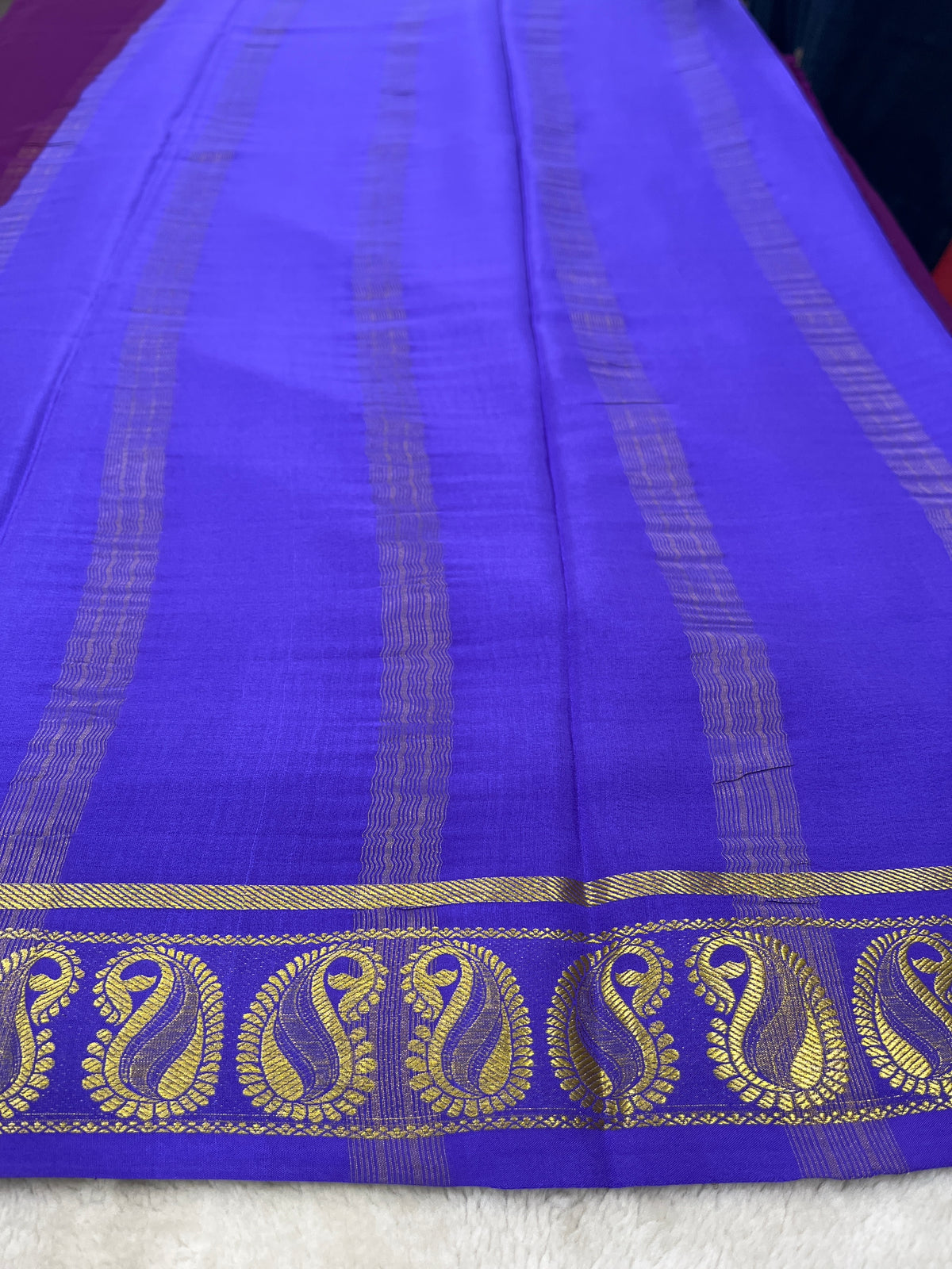 Pure Mysore crepe silk saree-120 Gsm(1146001)