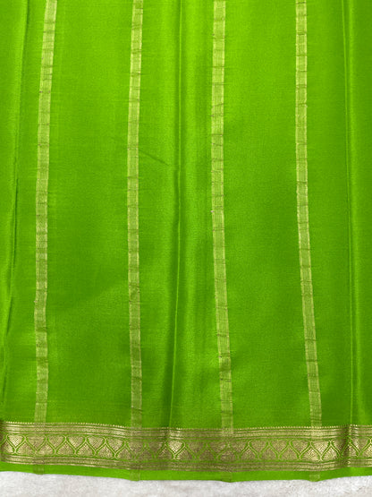 Pure crepe Mysore silk saree 13106331 (70gsm)