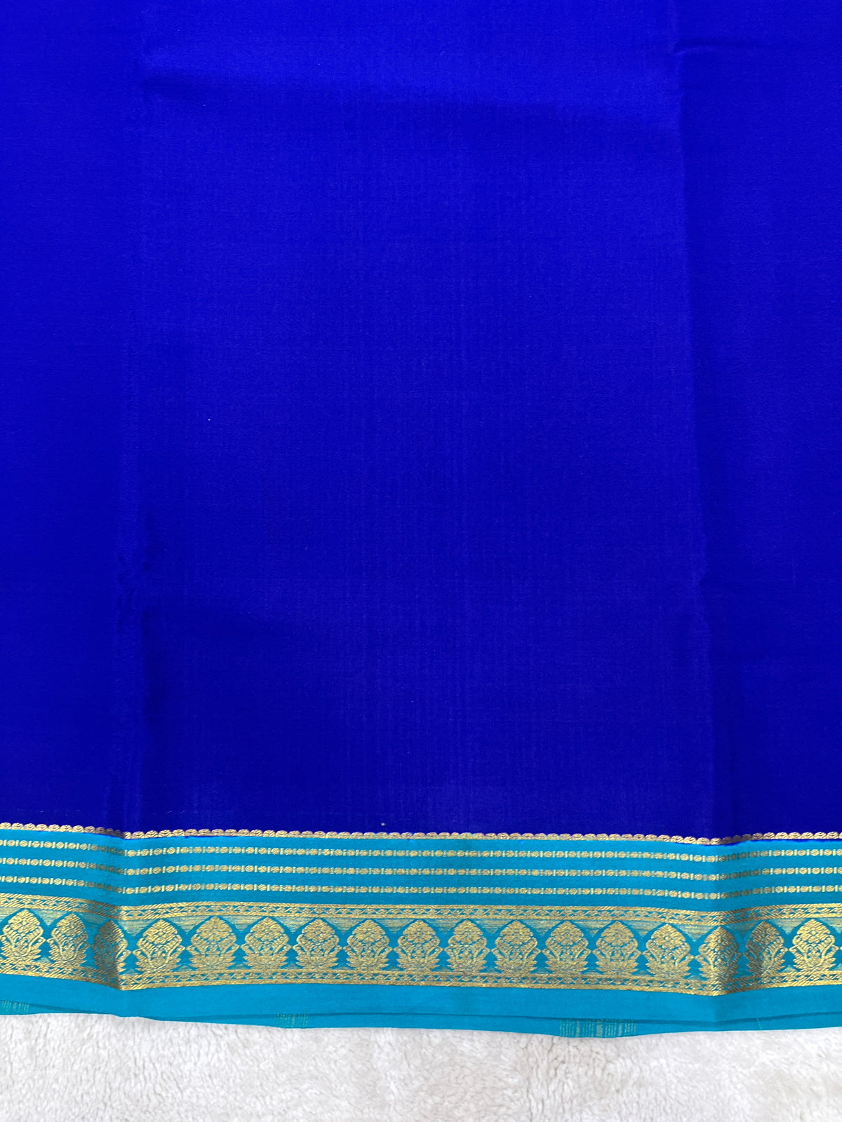 Pure crepe Mysore silk saree 136451 (100 GSM)