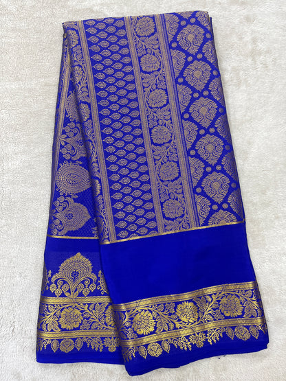 Pure Mysore silk saree 1463631 ( 150 GSM )