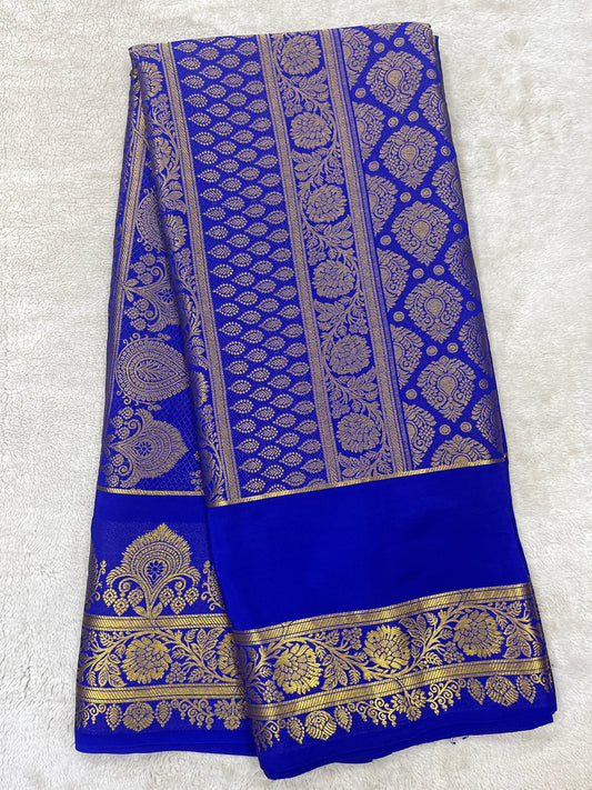 Pure Mysore silk saree 1463631 ( 150 GSM )