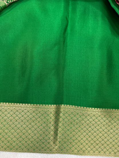 Pure crepe Mysore silk