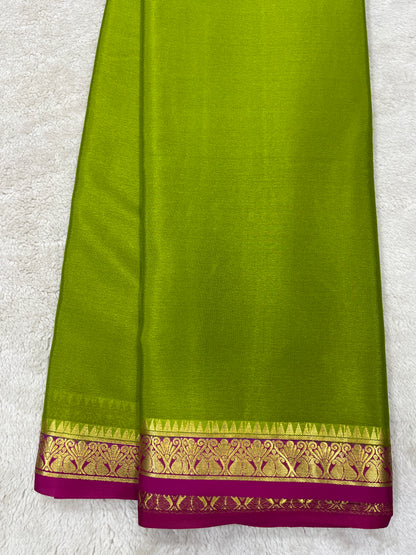 Pure crepe Mysore silk-Piping Contrast(1103601)