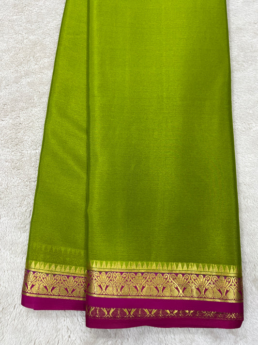 Pure crepe Mysore silk-Piping Contrast(1103601)