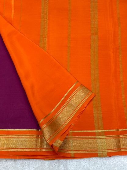 Sliver Based zari Pure Mysore Silk Saree