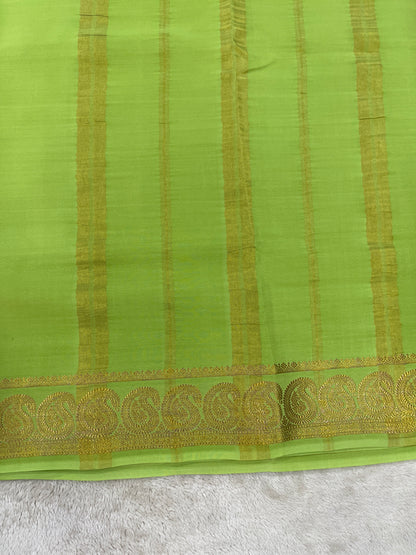Pure Mysore silk -Mango Border-27261002(120GSM)