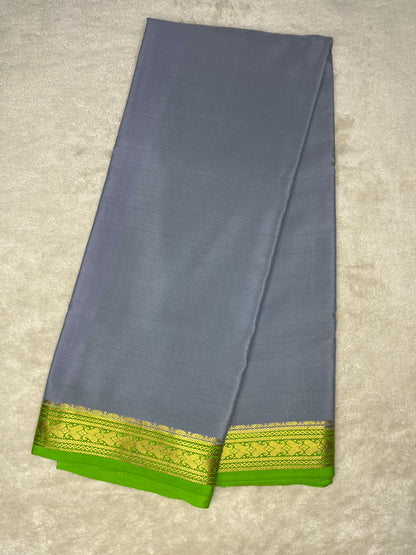 Pure crepe Mysore silk saree-120Gsm(1104001)