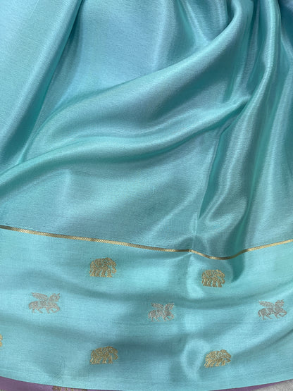 Pure crepe Mysore silk-SVS/KD/BOR(15080802)