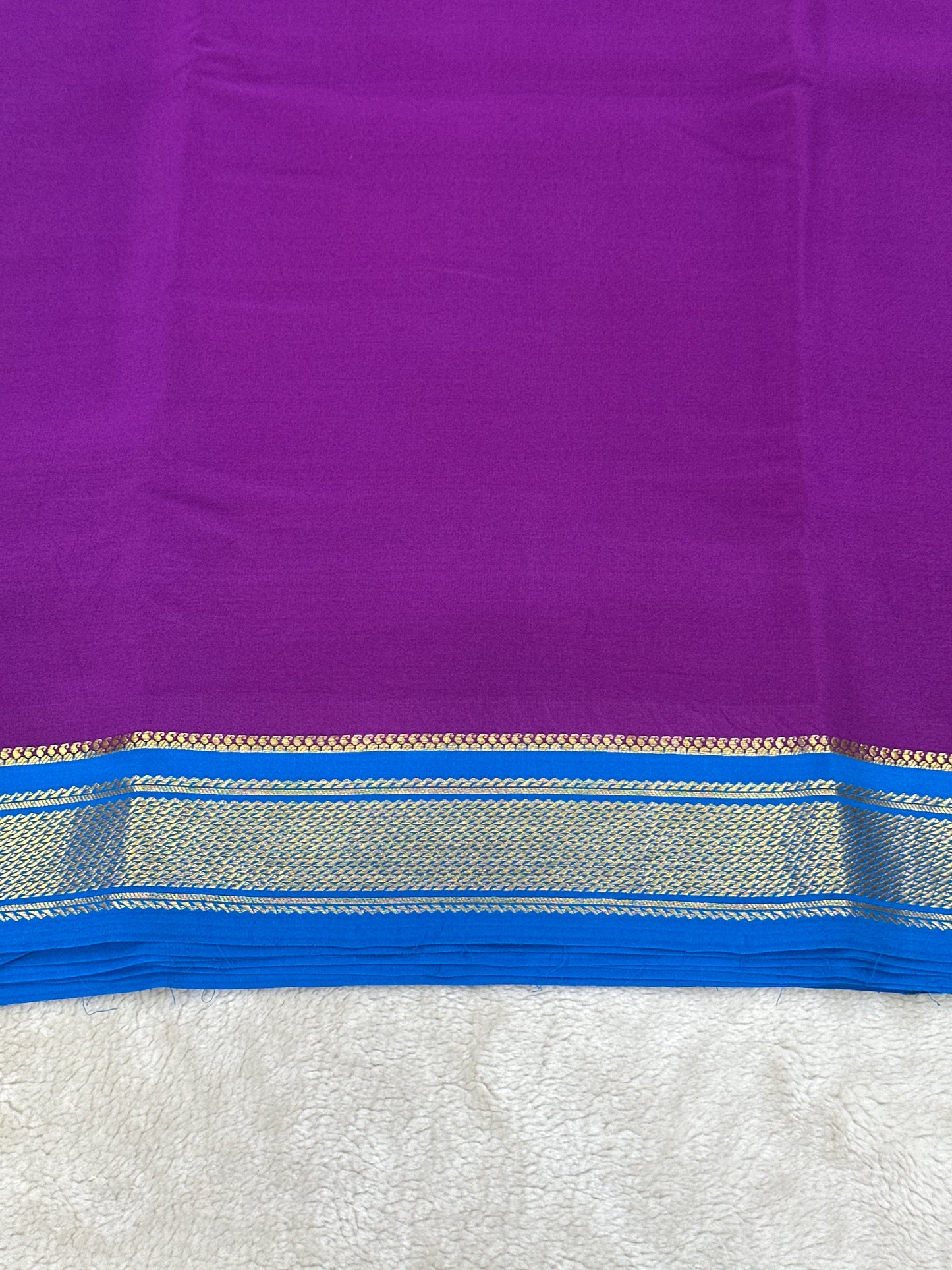 Sliver Based zari Pure Mysore Silk Saree