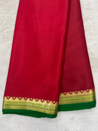 Pure crepe Mysore silk-Piping Contrast(1103601)