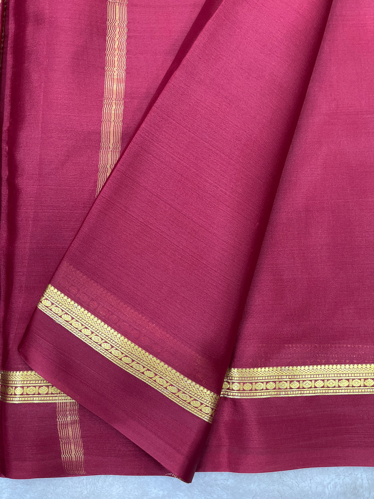 Pure crepe Mysore silk saree 26387301 (70gsm)