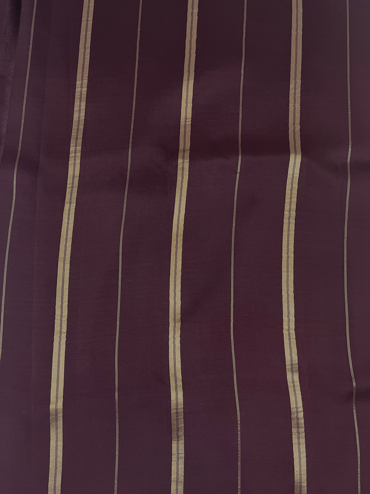 Pure Zari Mysore Silk Saree Elephant Border In Yellow With Brown Contrast Color Blouse