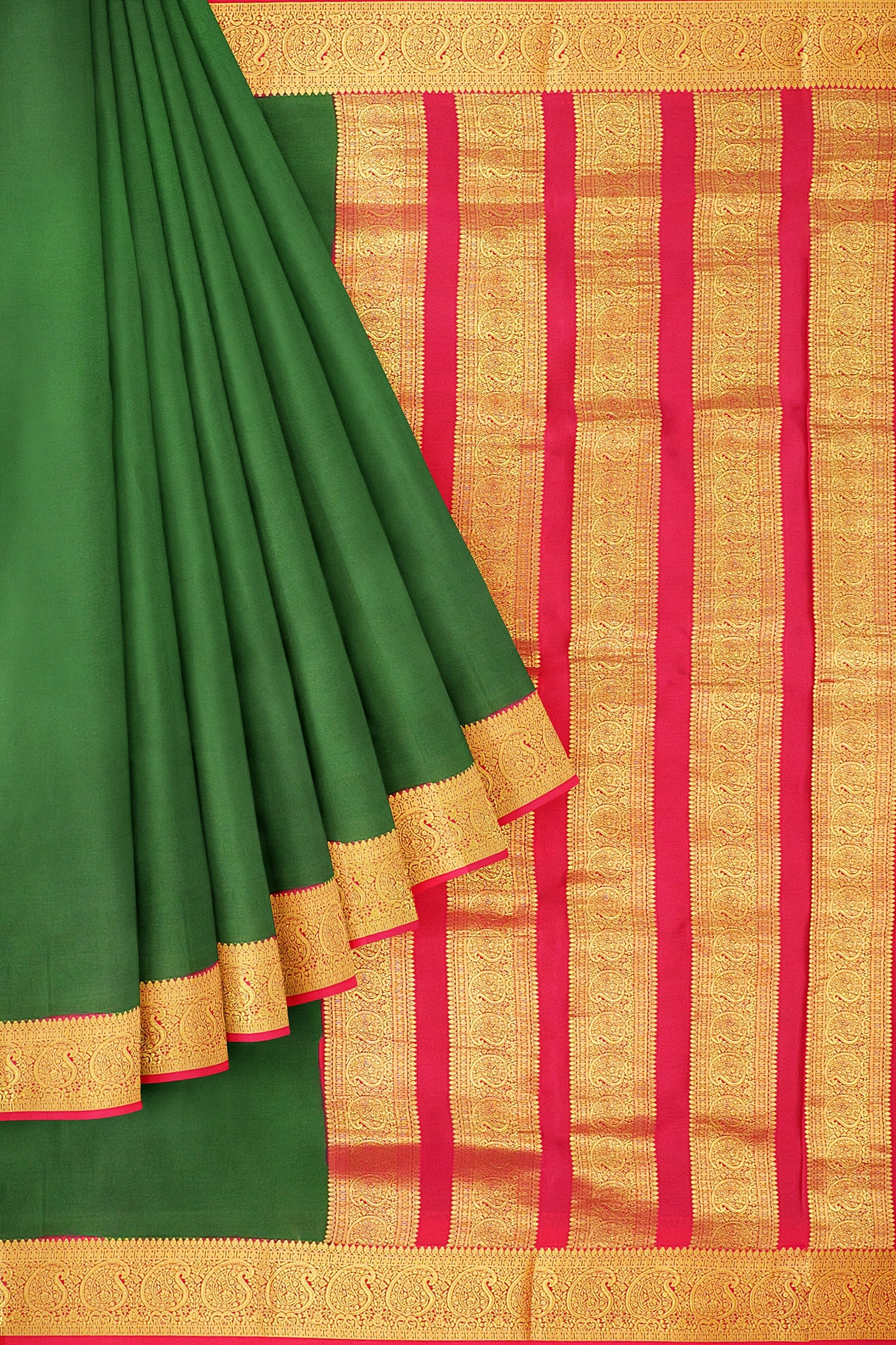 Buy Mysore Silk Saree for Women Online from India's Luxury Designers 2024