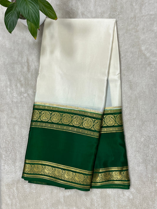 Pure Crepe Mysore Silk Saree in 2D - 1146002