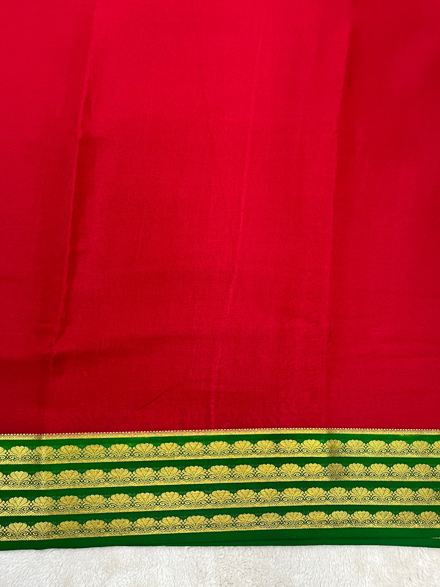 Pure Crepe Mysore Silk Saree - contrast 16271501