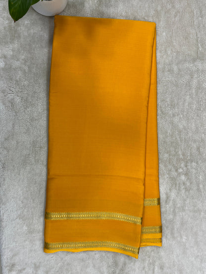 Pure Crepe Mysore silk saree 16271502