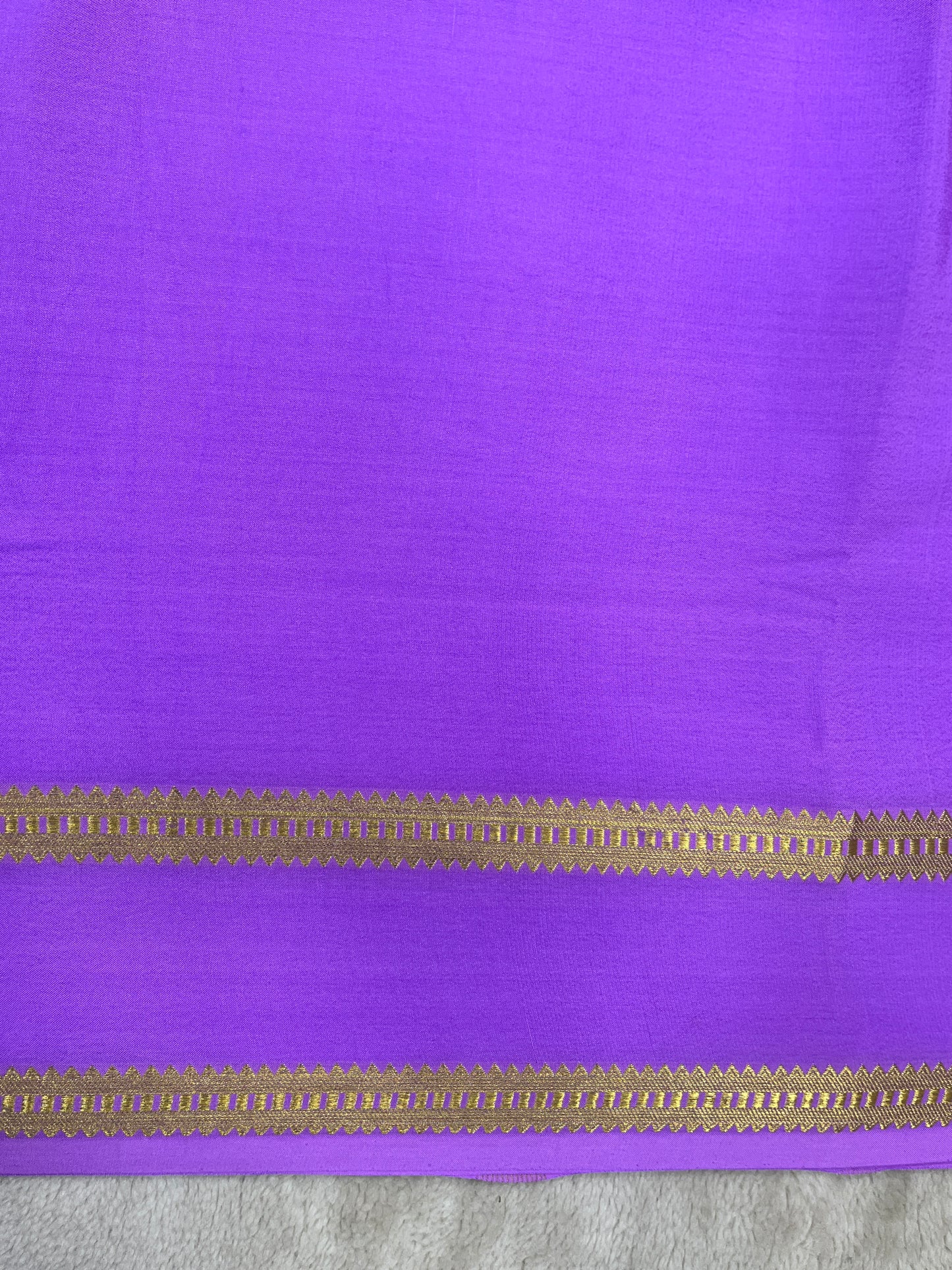 Pure Crepe Mysore silk saree - 16271502