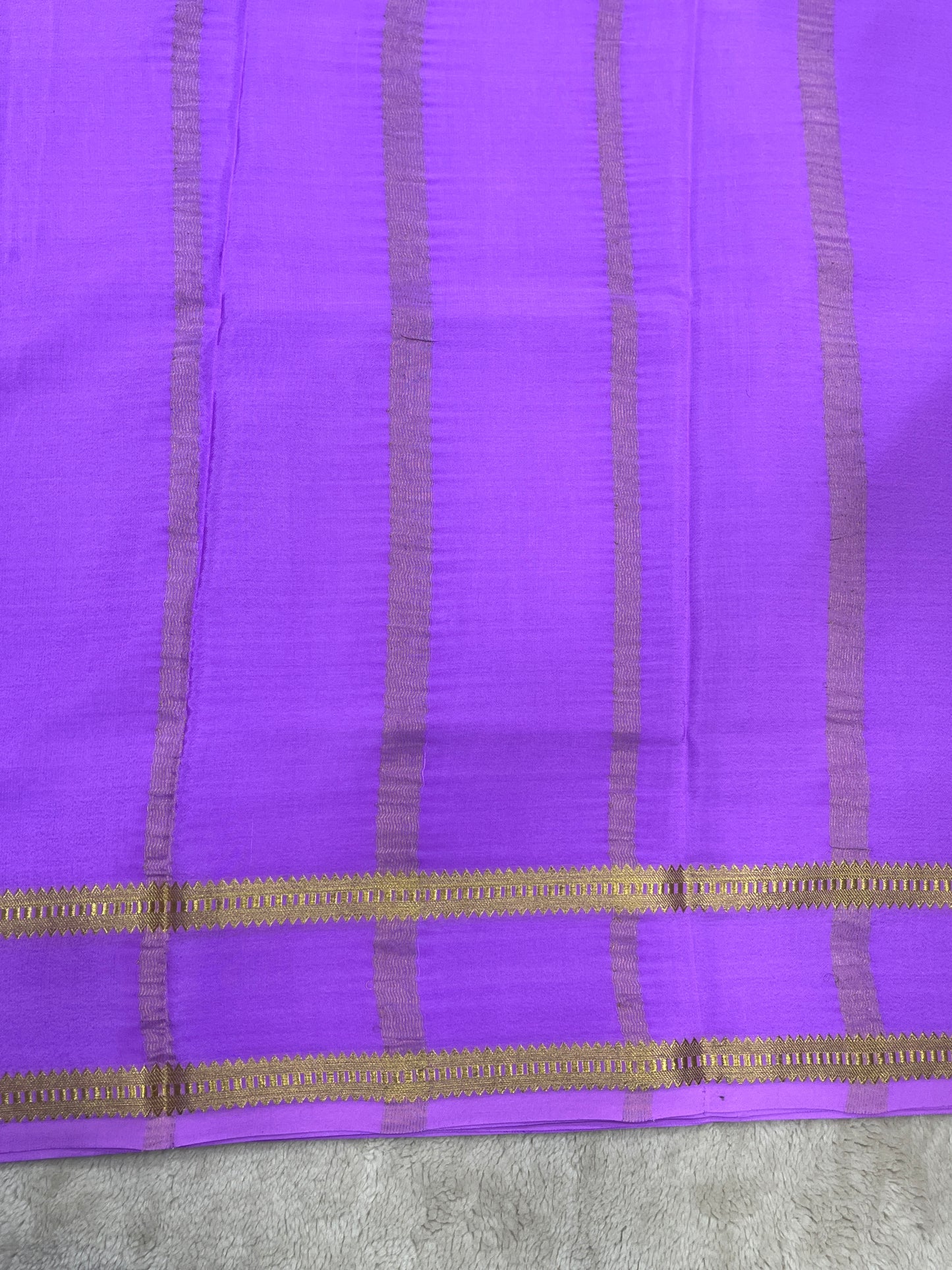 Pure Crepe Mysore silk saree - 16271502