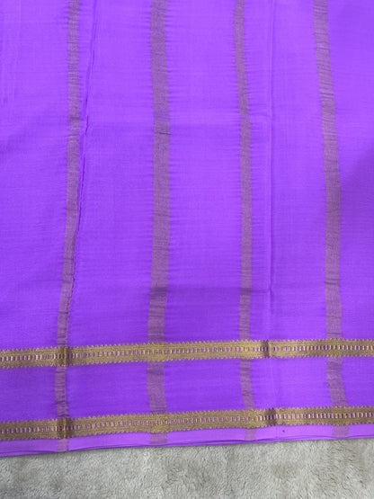 Pure Crepe Mysore silk saree - 16271502
