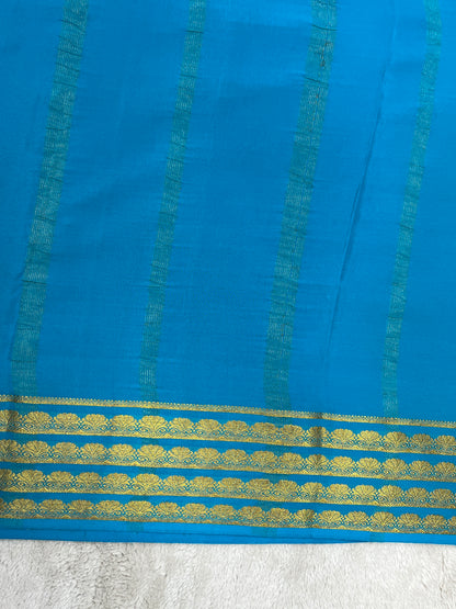 Pure crepe Mysore silk saree - 16271501