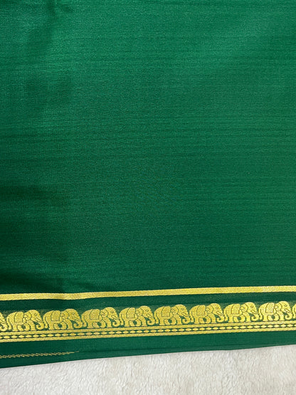 Pure crepe Mysore silk saree - 1146006
