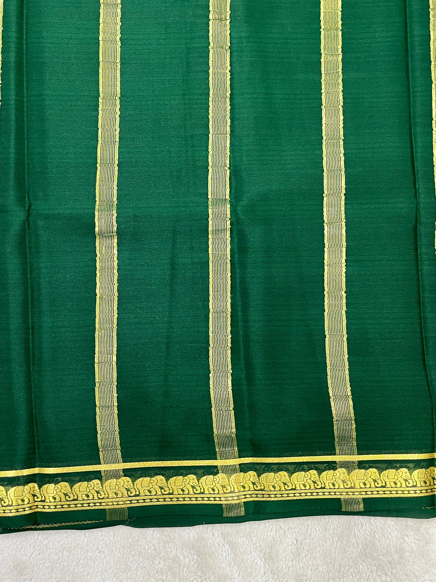 Pure crepe Mysore silk saree - 1146006