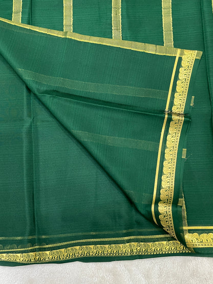 Pure crepe Mysore silk saree - 1146006