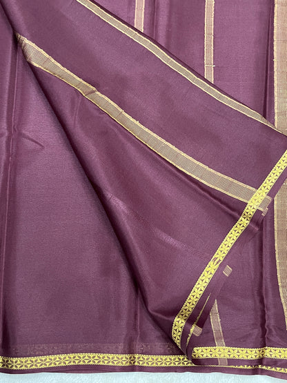 Pure crepe Mysore silk saree -1146006