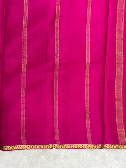 Pure crepe Mysore silk saree - 1146006