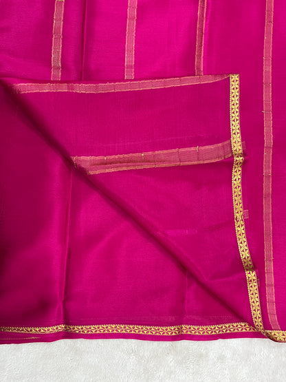 Pure crepe Mysore silk saree - 1146006