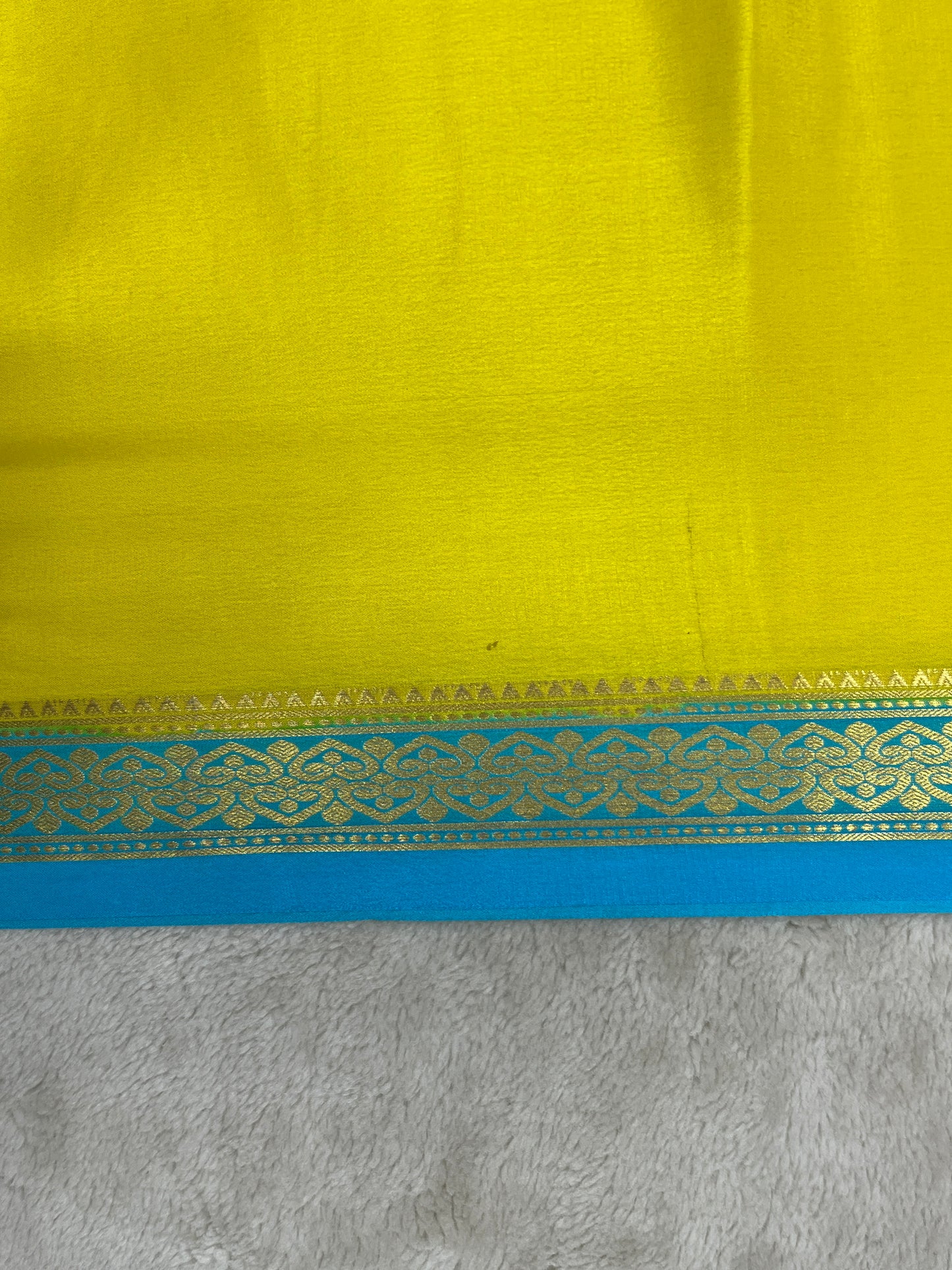 Pure crepe Mysore silk saree -1146006