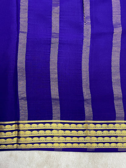 Pure Crepe Mysore silk saree - 16271501